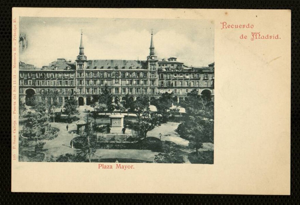 Miniatura de Recuerdo de Madrid: Plaza Mayor