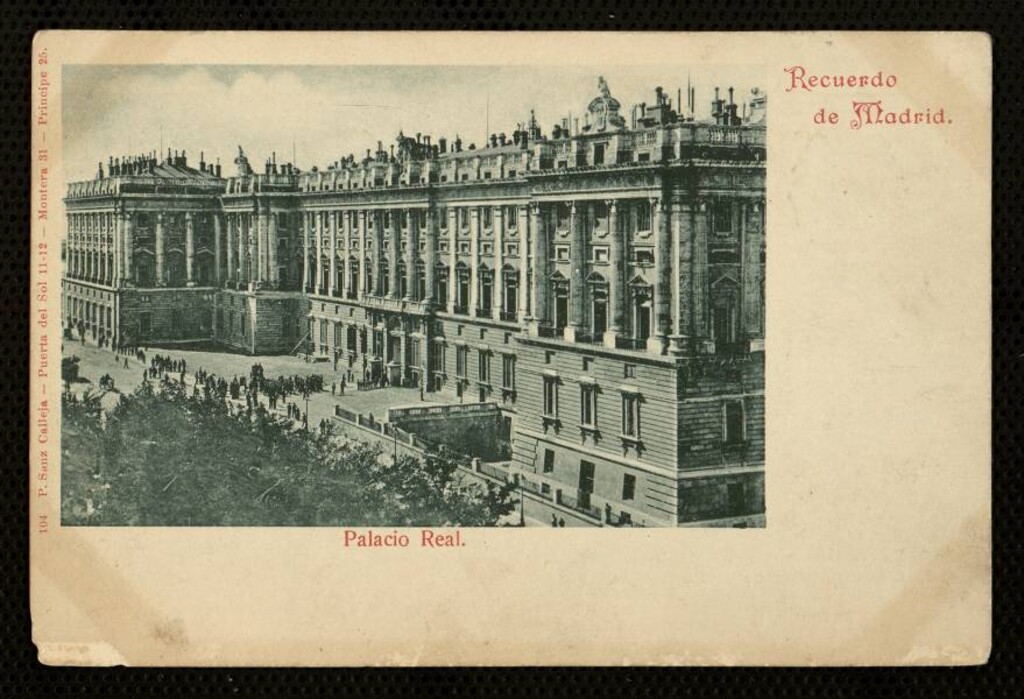 Miniatura de Recuerdo de Madrid. Palacio Real