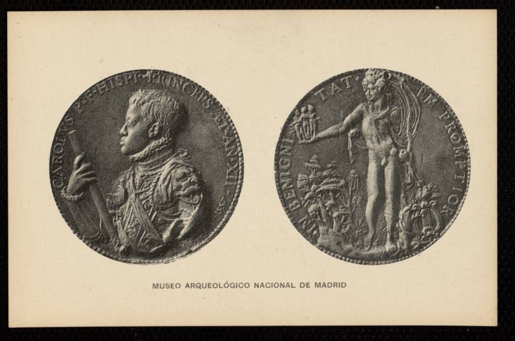 Miniatura de Museo Arqueológico Nacional de Madrid. Medalla del príncipe D. Carlos, hijo de Felipe II.