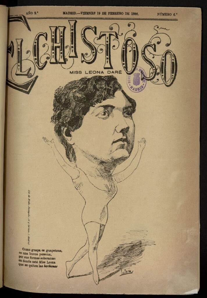 Miniatura de El Chistoso: periódico quincenal, literario y festivo del 19 de febrero de 1886