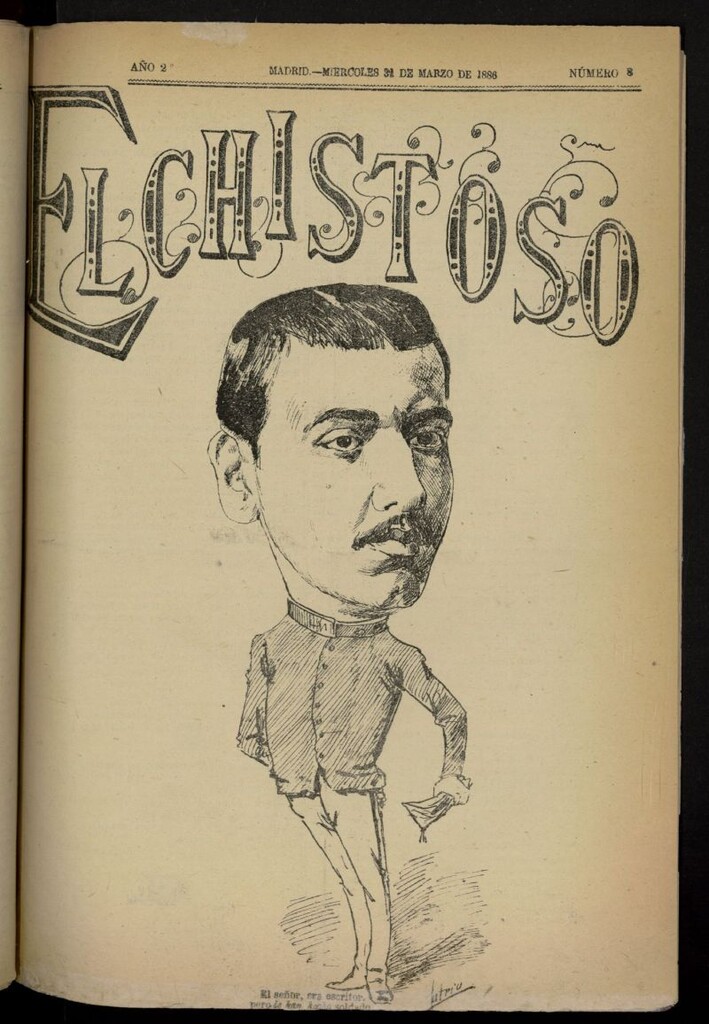 Miniatura de El Chistoso: periódico quincenal, literario y festivo del 31 de marzo de 1886