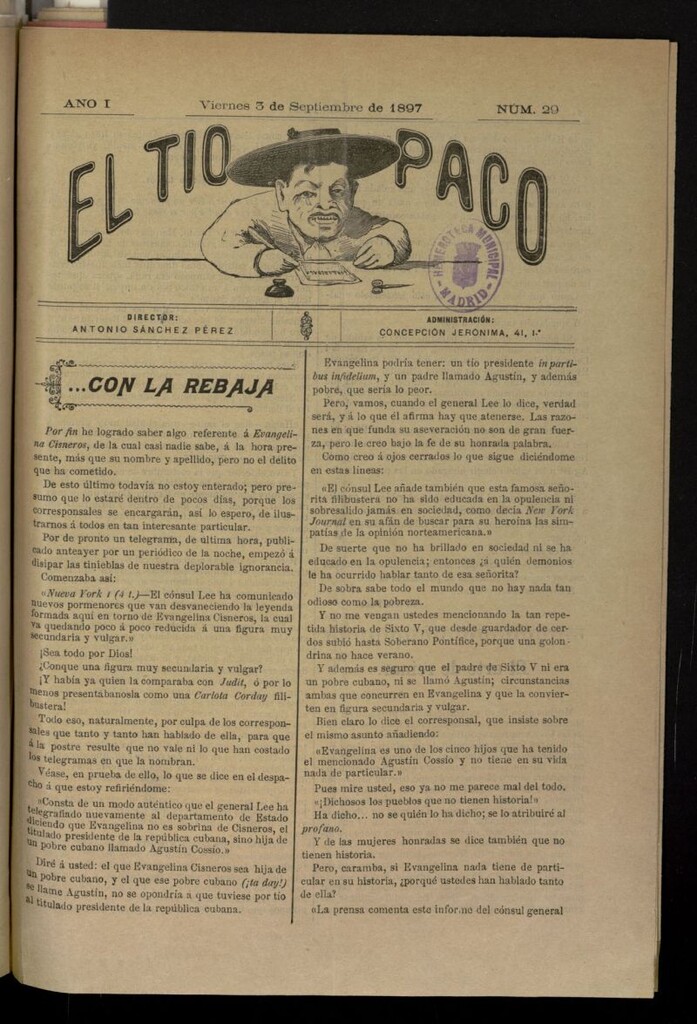 Miniatura de El tio Paco del 3 de septiembre de 1897