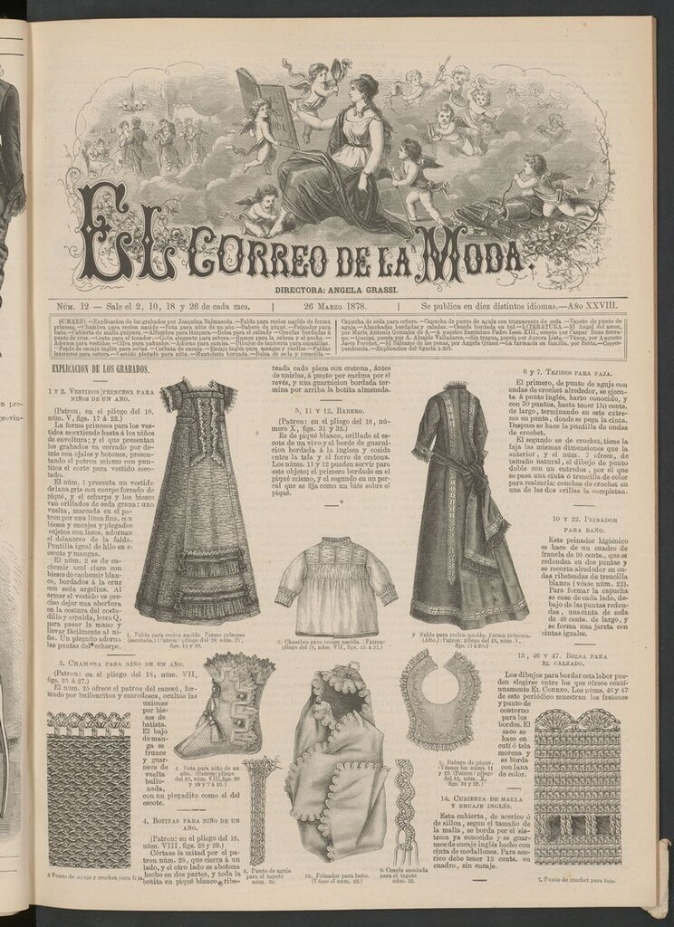 Miniatura de El Correo de la Moda: periódico del bello sexo del 26 de marzo de 1878