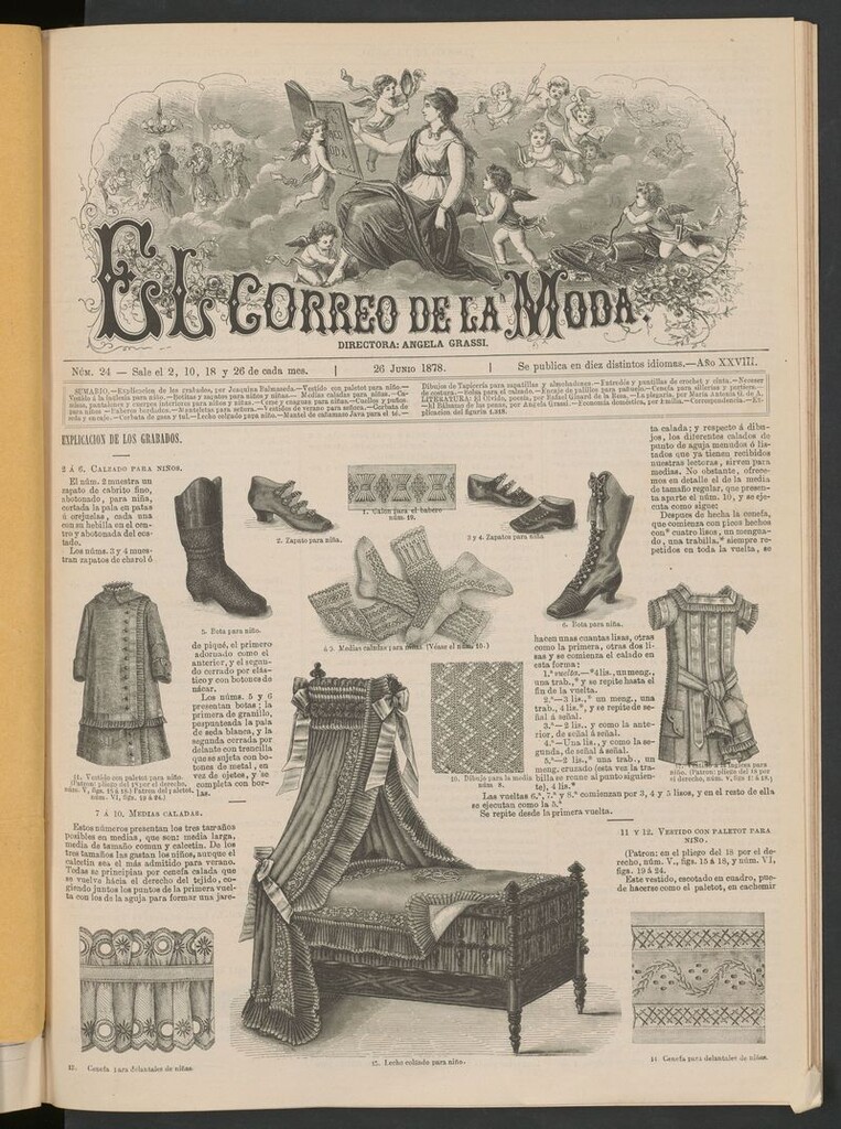 Miniatura de El Correo de la Moda: periódico del bello sexo del 26 de junio de 1878