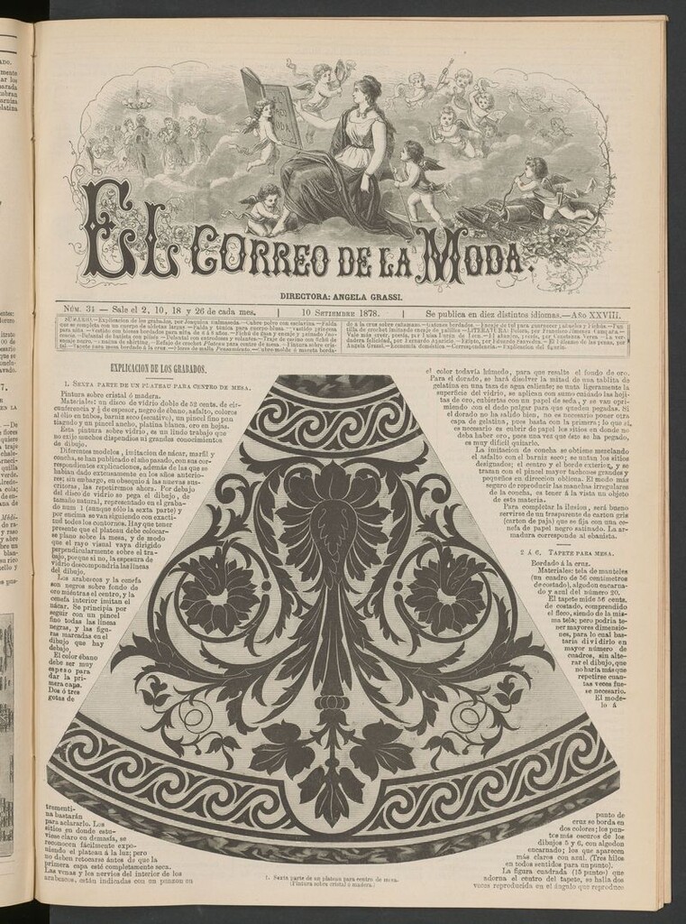 Miniatura de El Correo de la Moda: periódico del bello sexo del 10 de septiembre de 1878
