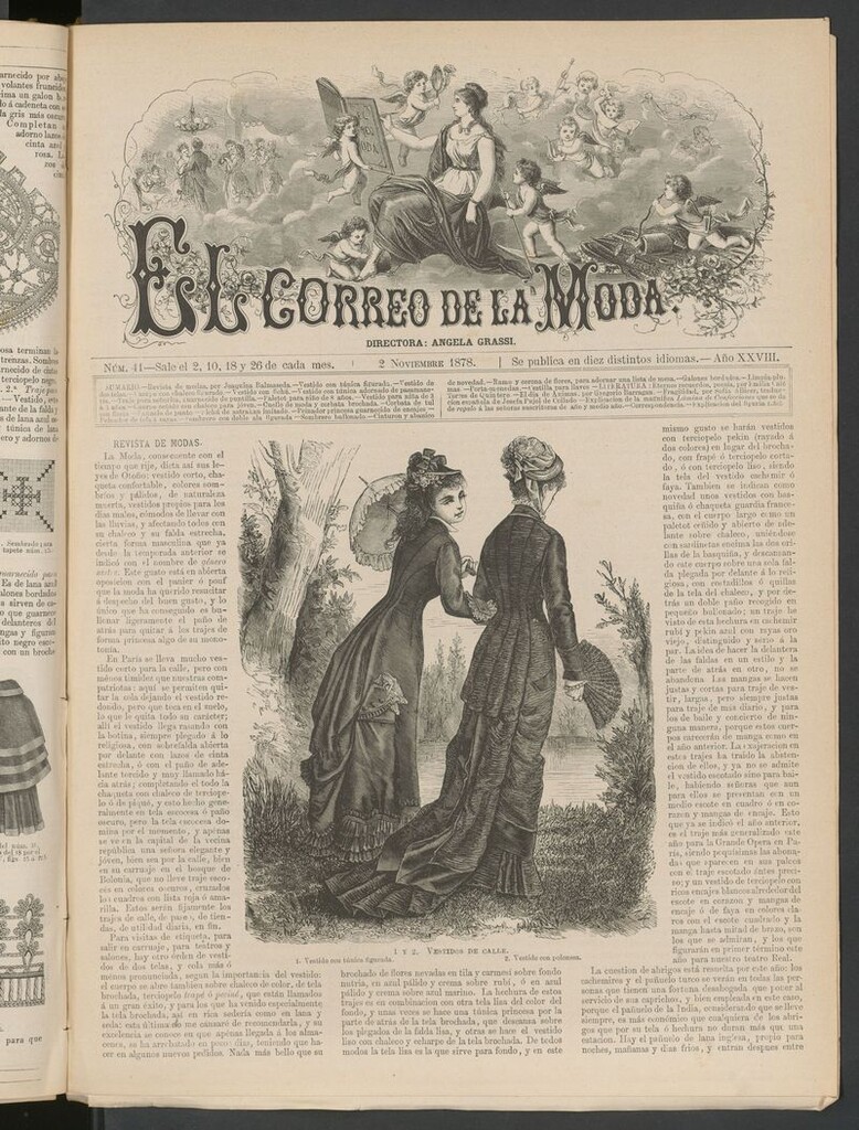 Miniatura de El Correo de la Moda: periódico del bello sexo del 2 de noviembre de 1878