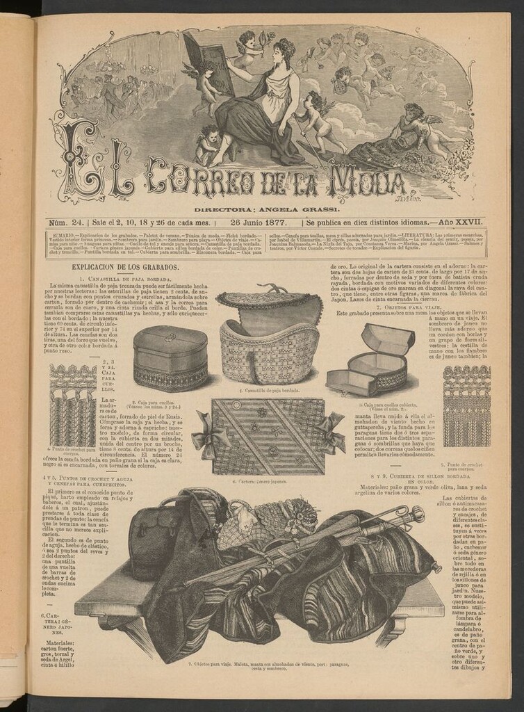 Miniatura de El Correo de la Moda: periódico del bello sexo del 26 de junio de 1877