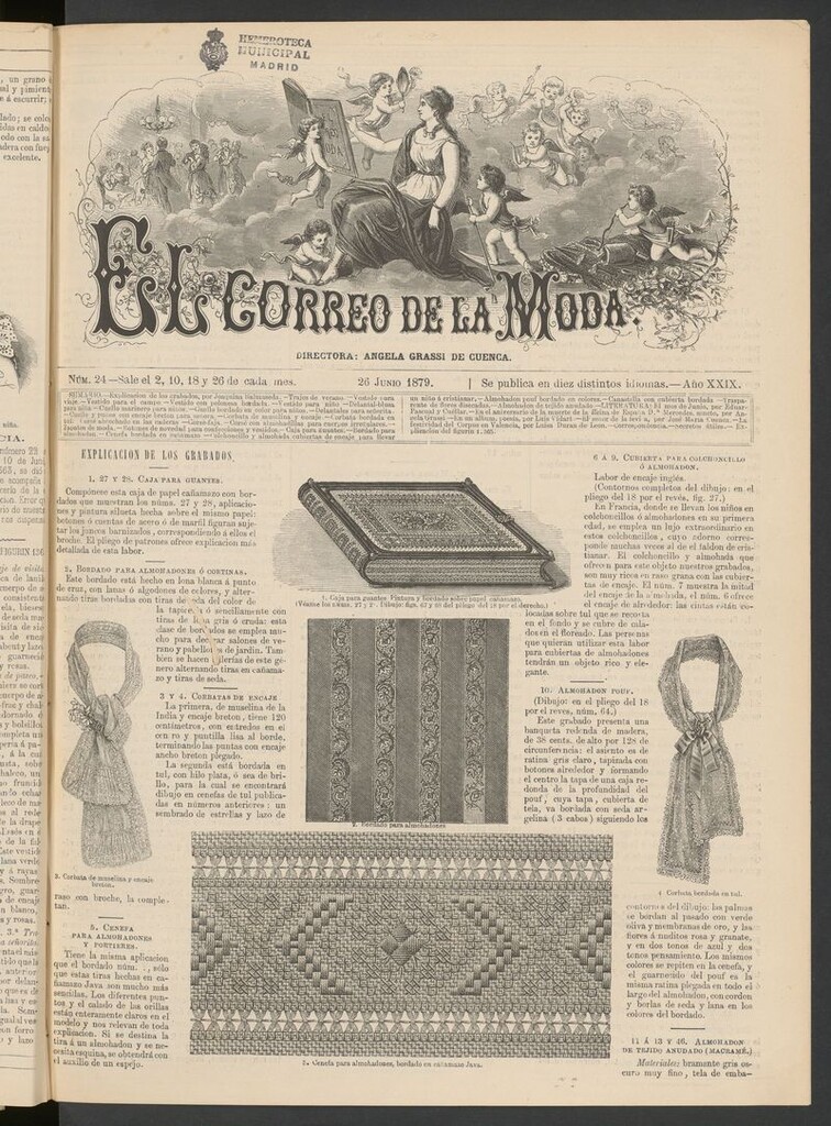Miniatura de El Correo de la Moda: periódico del bello sexo del 26 de junio de 1879