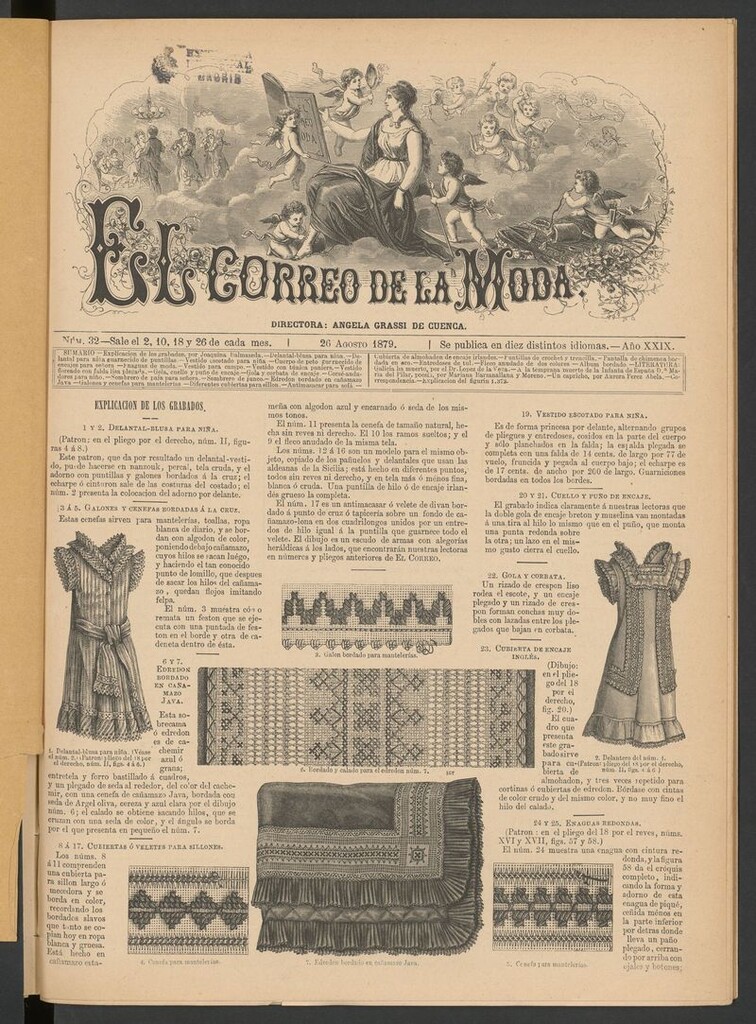 Miniatura de El Correo de la Moda: periódico del bello sexo del 26 de agosto de 1879