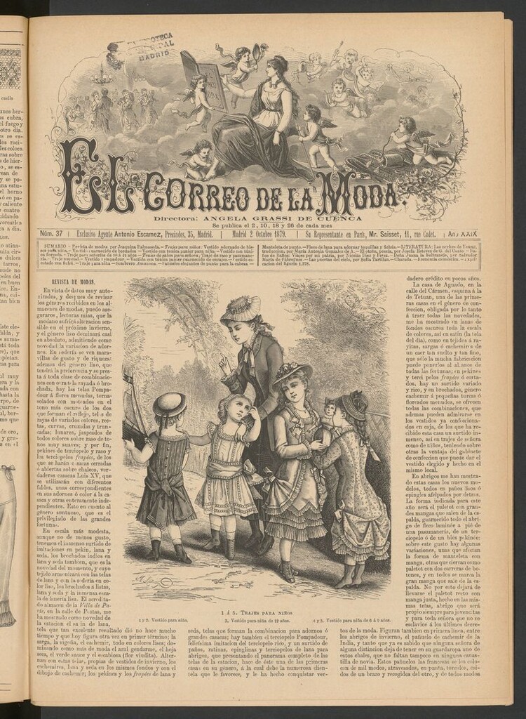 Miniatura de El Correo de la Moda: periódico del bello sexo del 2 de octubre de 1879