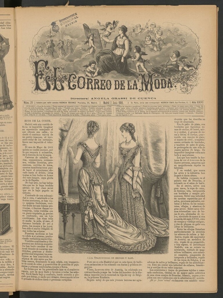 Miniatura de El Correo de la Moda: periódico del bello sexo el 2 de junio de 1881
