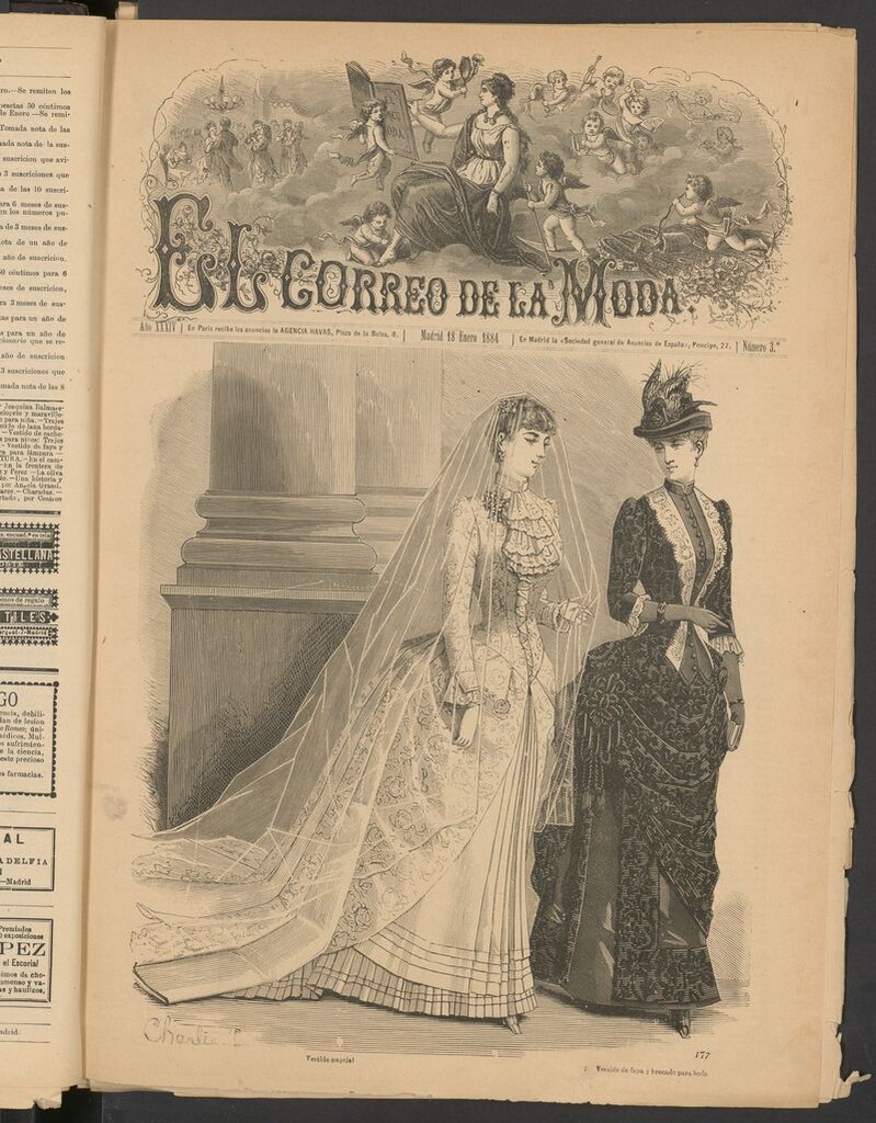 Miniatura de El Correo de la Moda: periódico del bello sexo del 18 de enero de 1884
