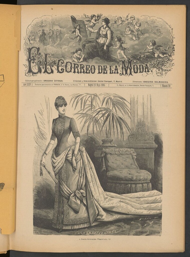 Miniatura de El Correo de la Moda: periódico del bello sexo del 26 de mayo de 1885