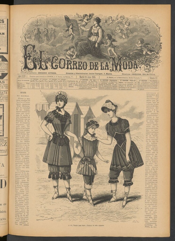 Miniatura de El Correo de la Moda: periódico del bello sexo del 18 de junio de 1885