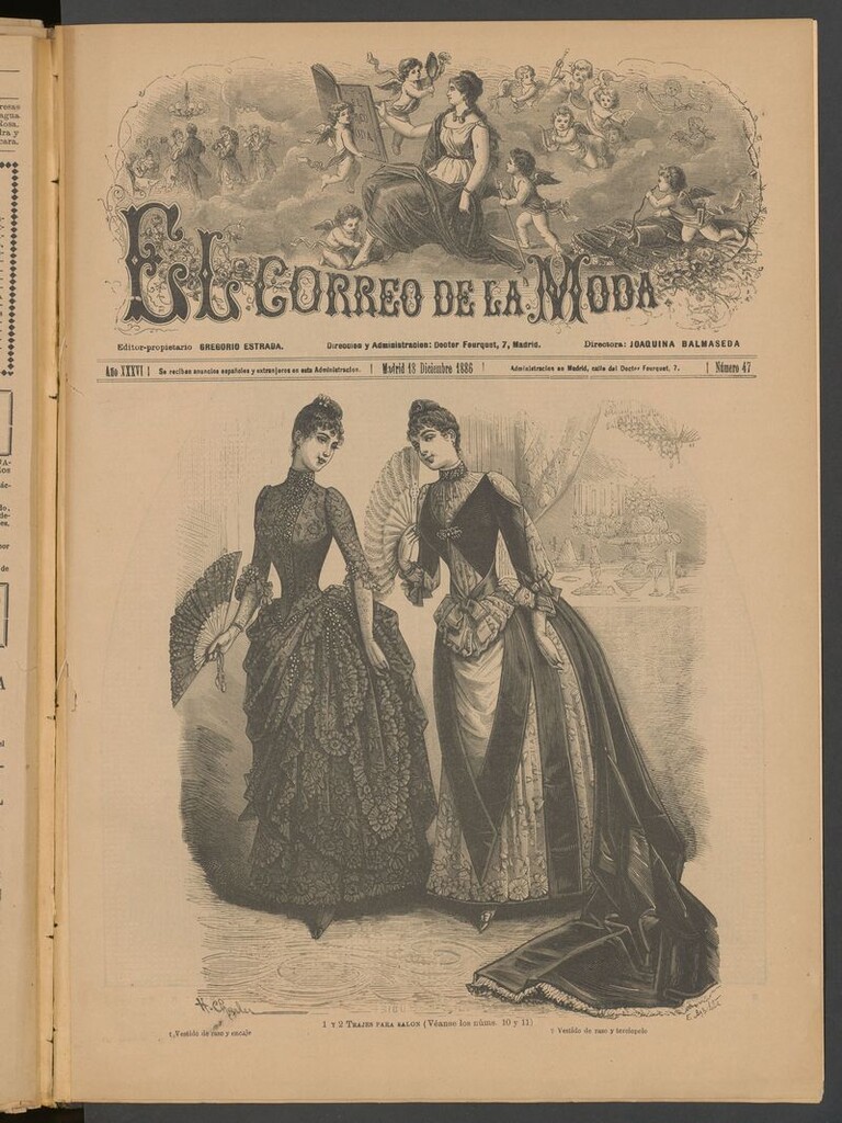 Miniatura de El Correo de la Moda: periódico del bello sexo el 18 de diciembre de 1886