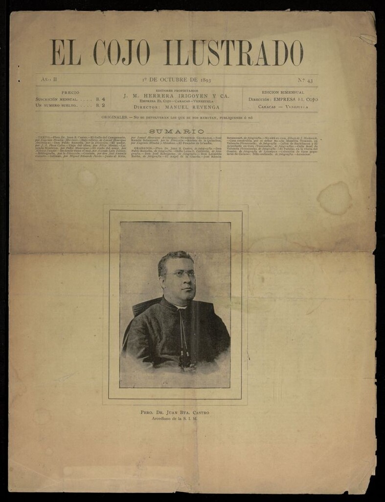 Miniatura de El Cojo Ilustrado del 1 de octubre de 1893
