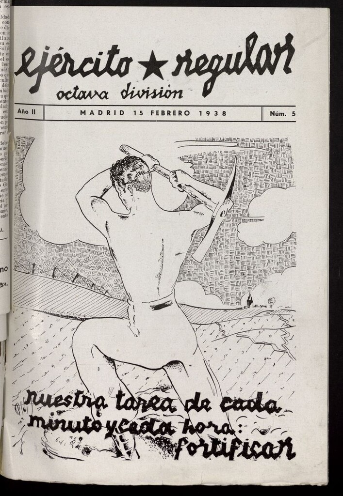 Miniatura de Ejército Regular: Órgano de la 8ª División del 15 de febrero de 1938