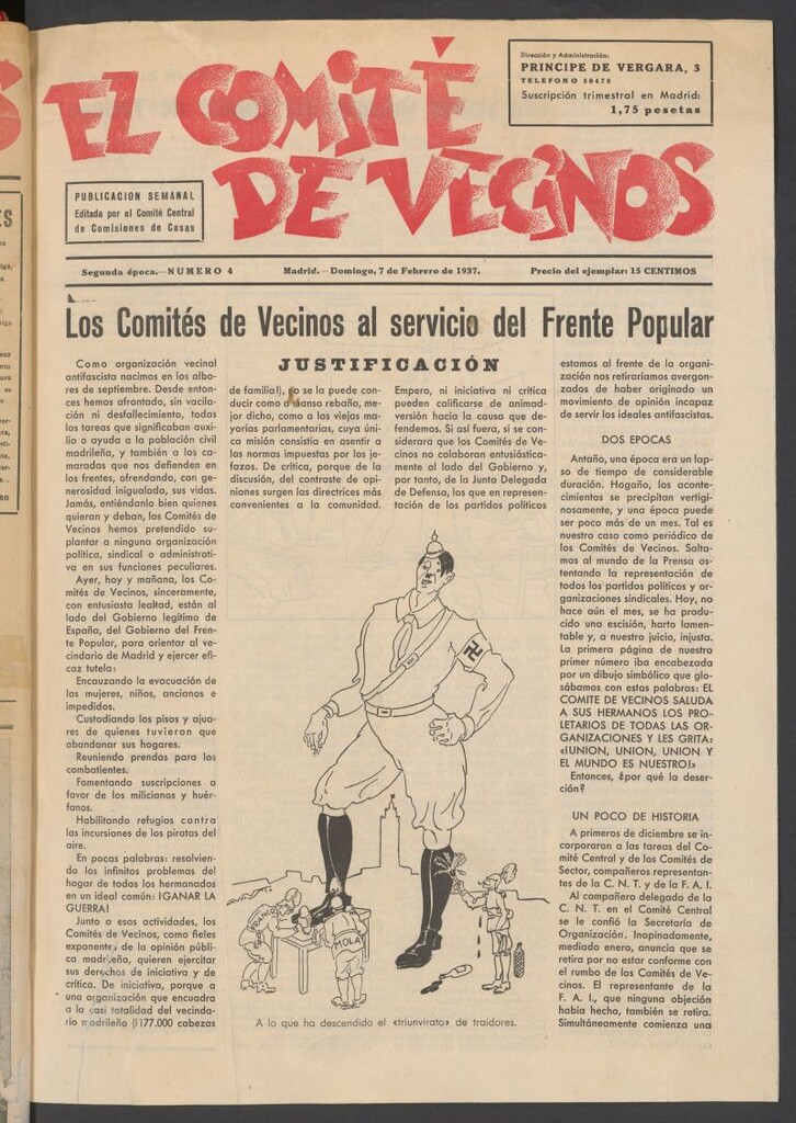 Miniatura de El Comité de Vecinos del 7 de febrero de 1937