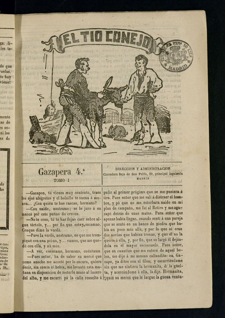 Miniatura de El Tío Conejo. Gazapera 4ª