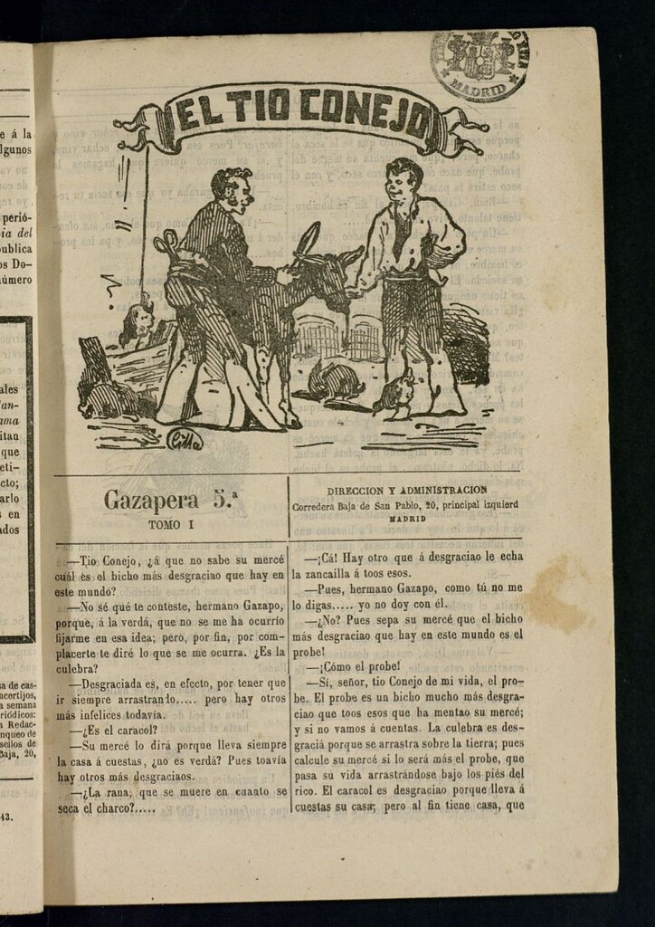 Miniatura de El Tío Conejo. Gazapera 5ª