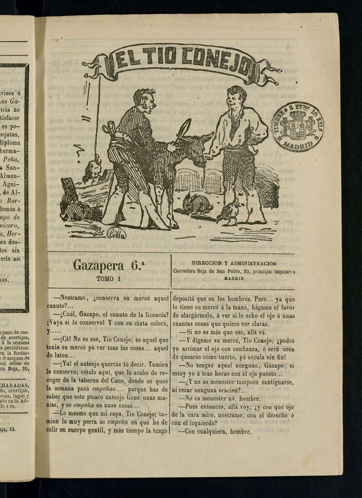 Miniatura de El Tío Conejo. Gazapera 6ª