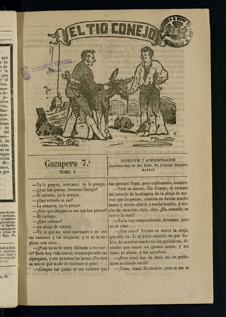 Miniatura de El Tío Conejo. Gazapera 7ª