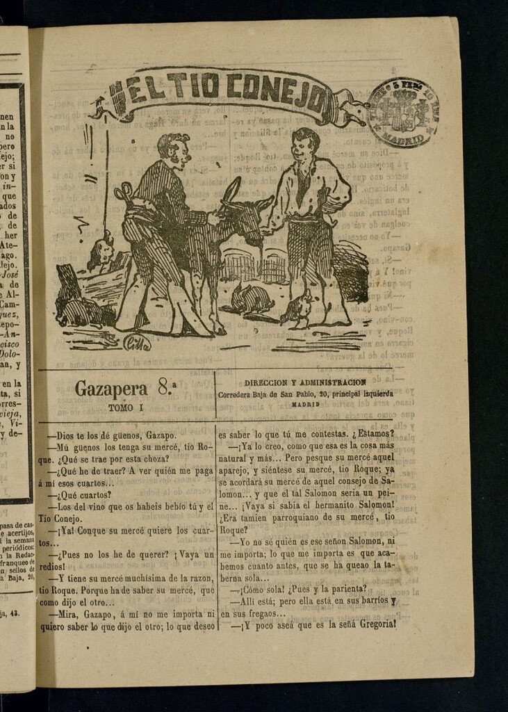 Miniatura de El Tío Conejo. Gazapera 8ª