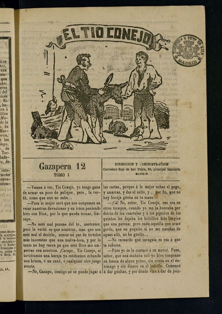 Miniatura de El Tío Conejo. Gazapera 12ª