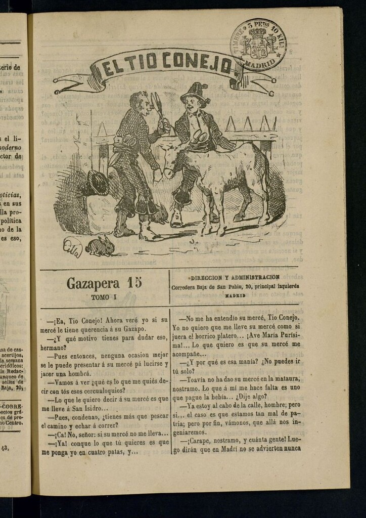 Miniatura de El Tío Conejo. Gazapera 15º