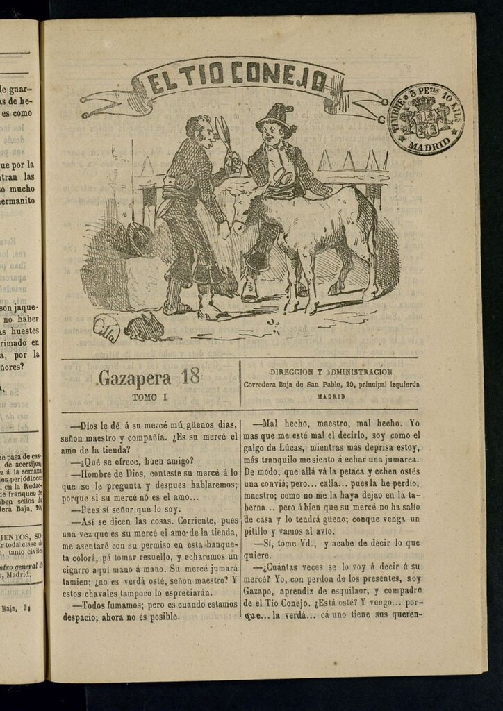 Miniatura de El Tío Conejo. Gazapera 18ª