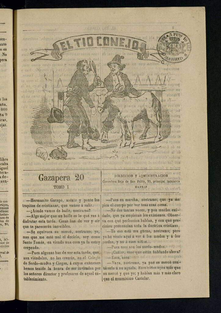 Miniatura de El Tío Conejo. Gazapera 20ª