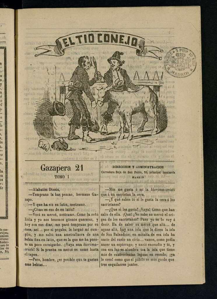 Miniatura de El Tío Conejo. Gazapera 21ª