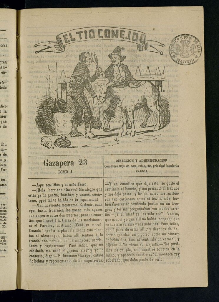 Miniatura de El Tío Conejo. Gazapera 23ª