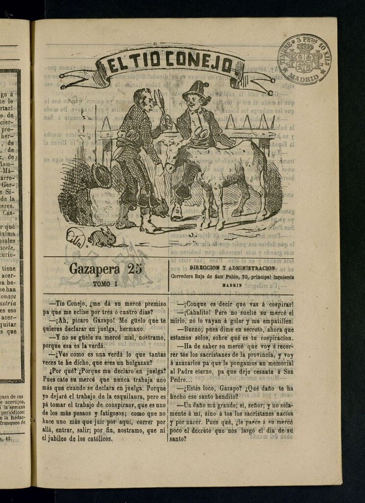Miniatura de El Tío Conejo. Gazapera 25ª