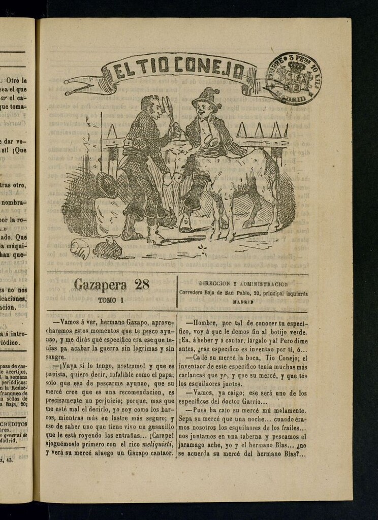 Miniatura de El Tío Conejo. Gazapera 28ª