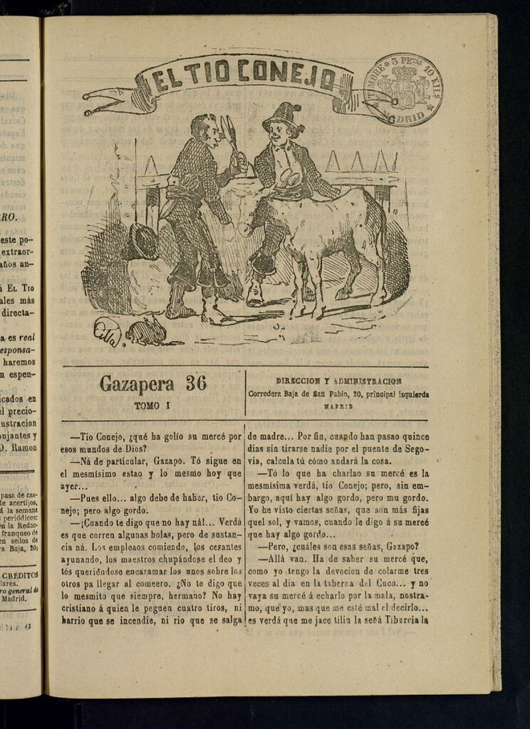 Miniatura de El Tío Conejo. Gazapera 36ª