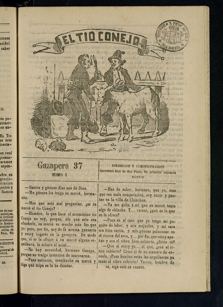 Miniatura de El Tío Conejo. Gazapera 37ª