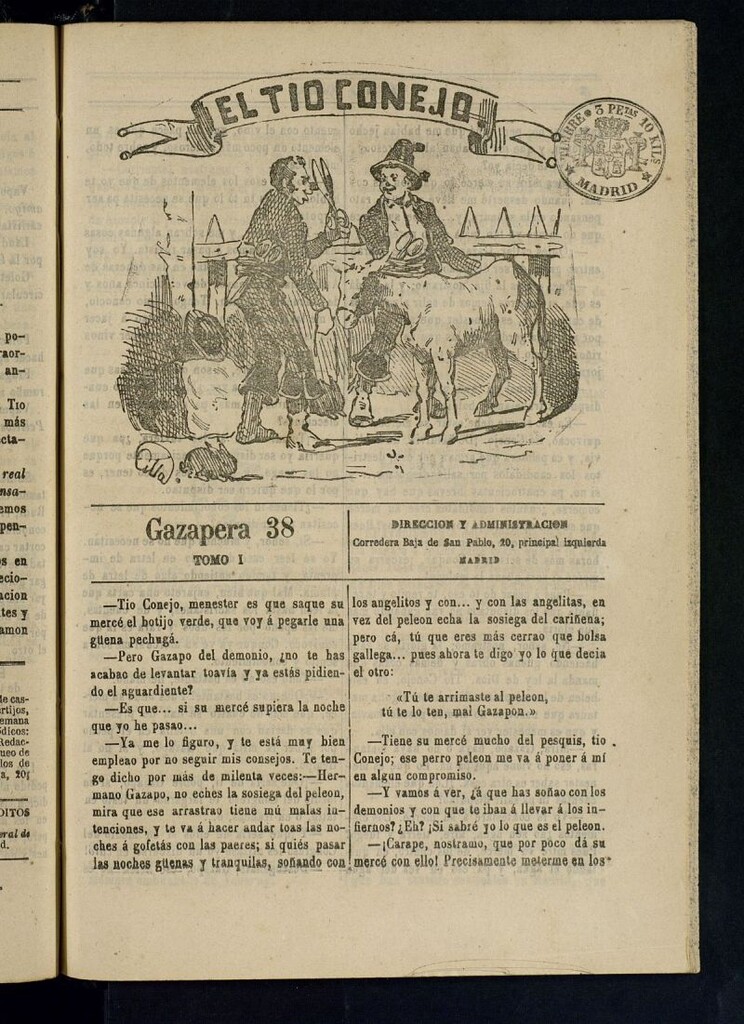 Miniatura de El Tío Conejo. Gazapera 38ª