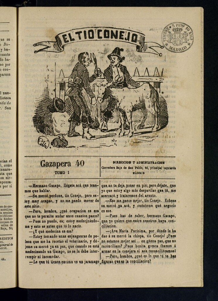Miniatura de El Tío Conejo. Gazapera 40ª