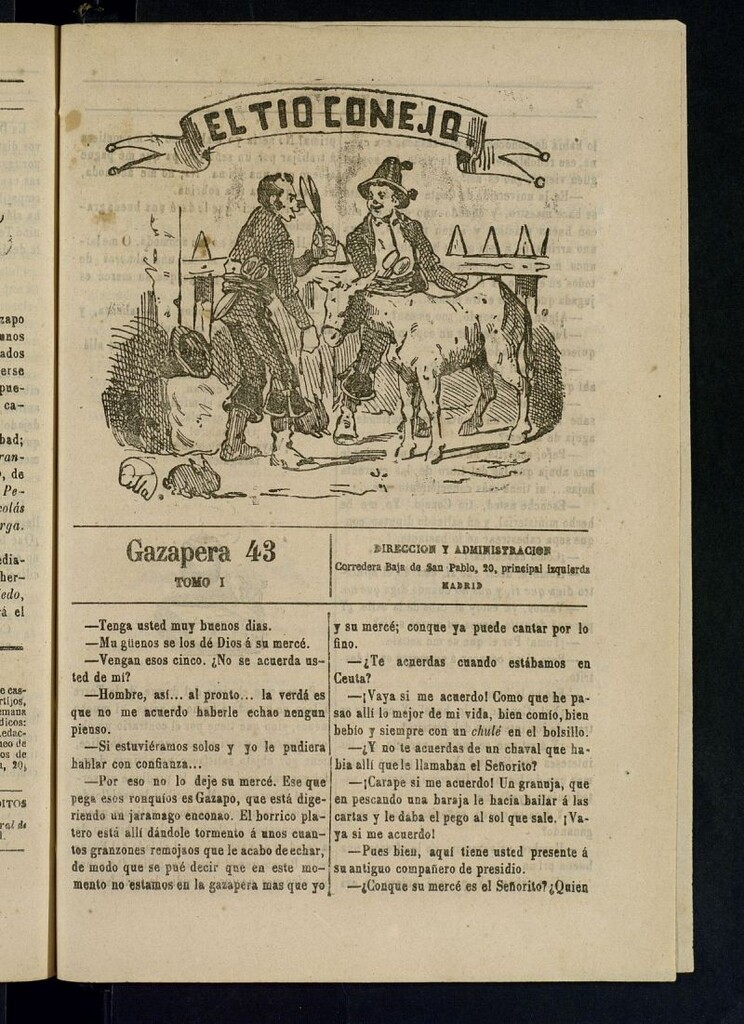 Miniatura de El Tío Conejo. Gazapera 43ª