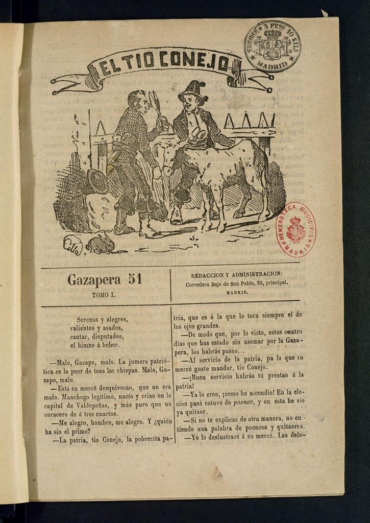 Miniatura de El Tío Conejo. Gazapera 51