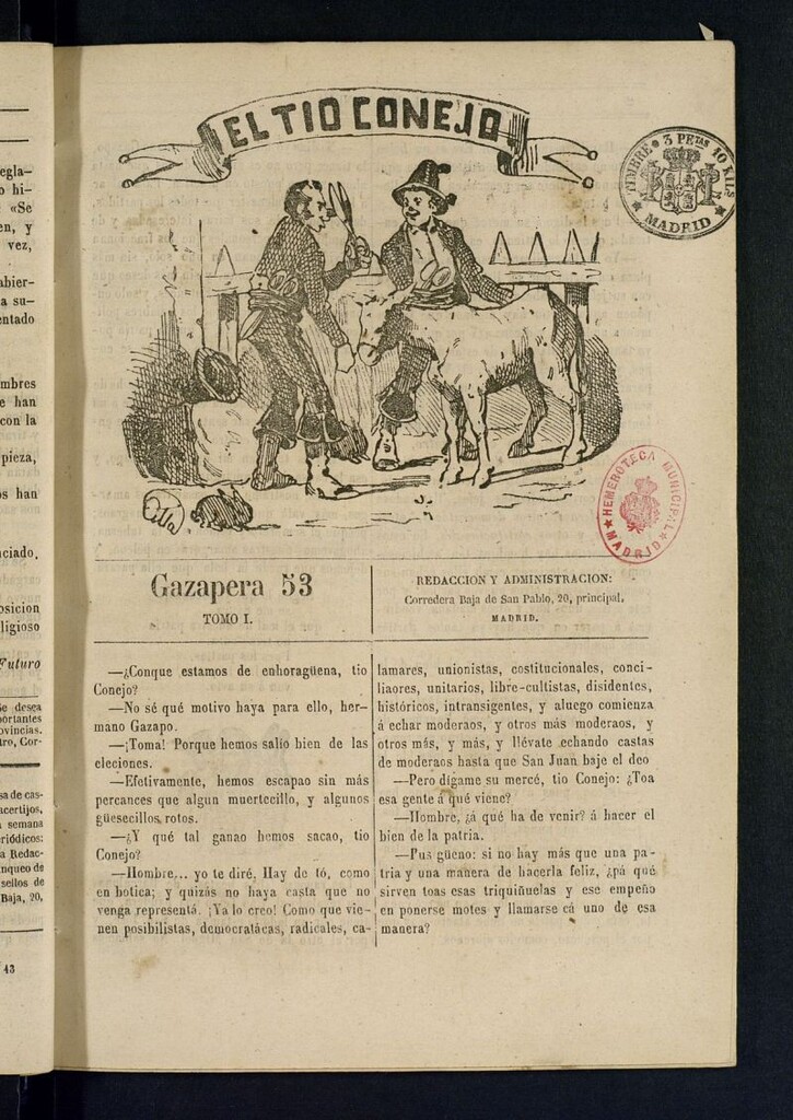 Miniatura de El Tío Conejo. Gazapera 53
