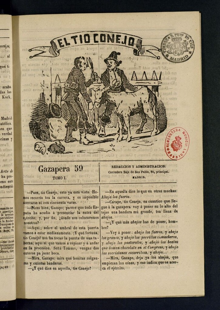 Miniatura de El Tío Conejo. Gazapera 59