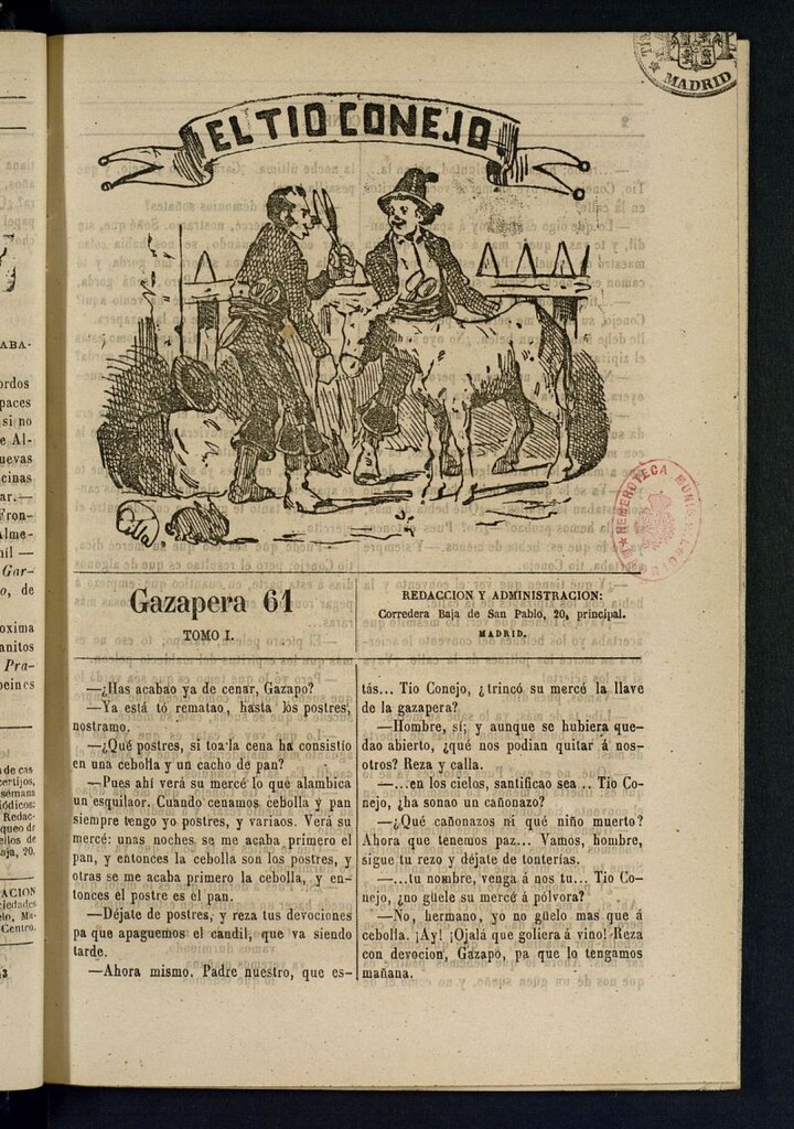 Miniatura de El Tío Conejo. Gazapera 61