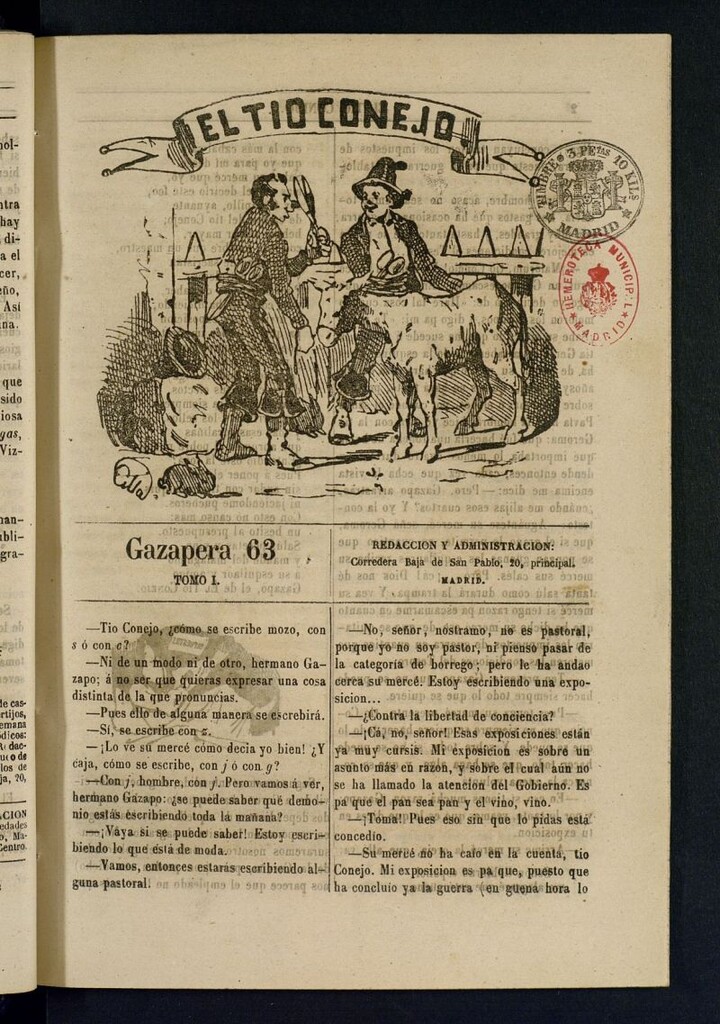 Miniatura de El Tío Conejo. Gazapera 63