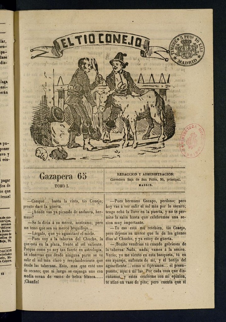 Miniatura de El Tío Conejo. Gazapera 65