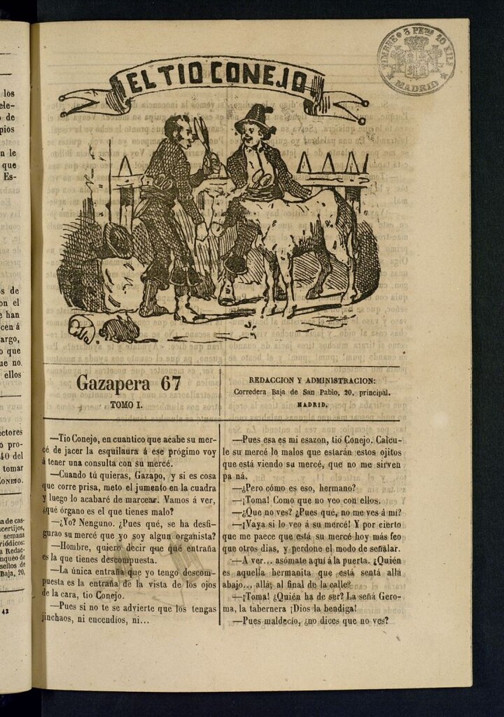 Miniatura de El Tío Conejo. Gazapera 67