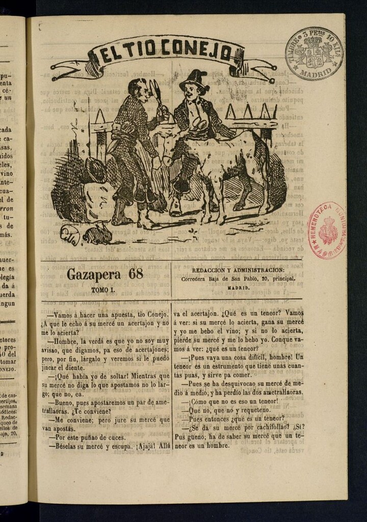 Miniatura de El Tío Conejo. Gazapera 68