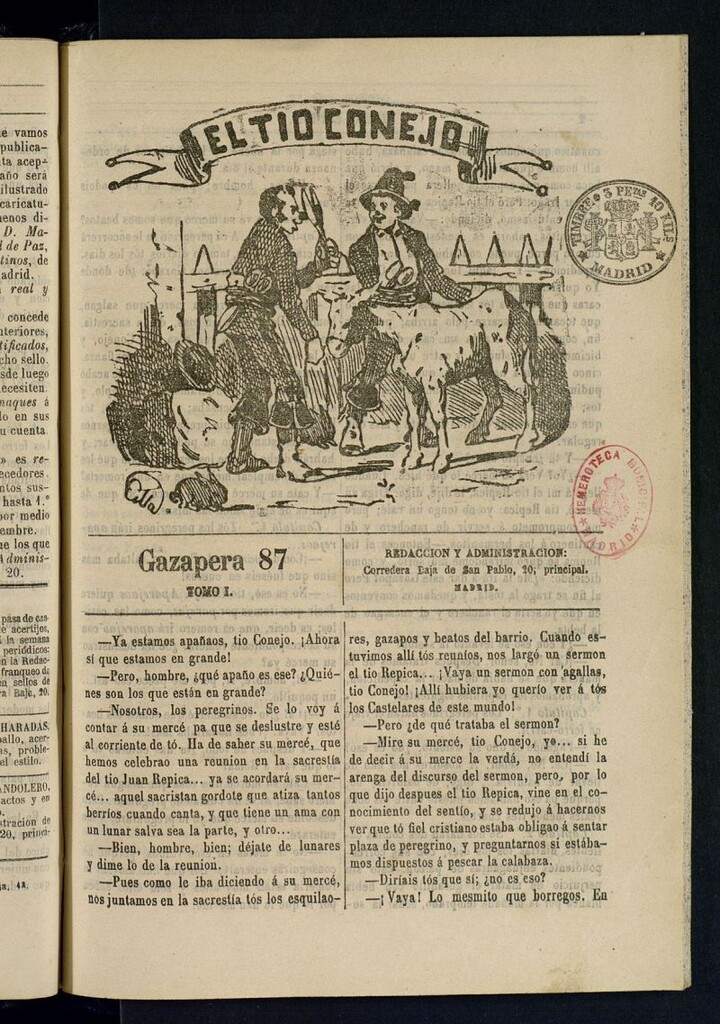 Miniatura de El Tío Conejo. Gazapera 87