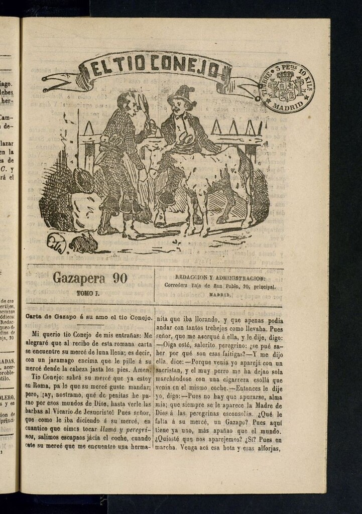 Miniatura de El Tío Conejo. Gazapera 90